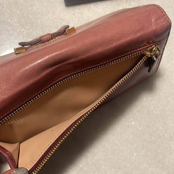 Prada Saffiano Bow Zippy Wallet - Picture 14 of 17